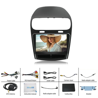 Radio GPS for DODGE JOURNEY 2012-2020 eight core TS10 6G 128G video player Android 11 9 inch stereo Jeep Dodge Chryslers Journey