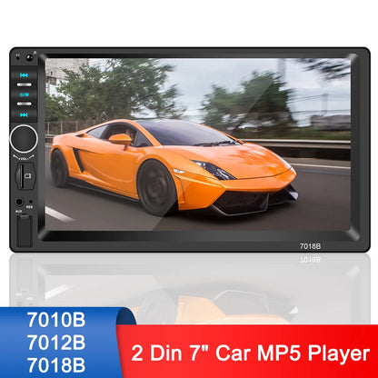 Auto Stereo Car MP5 Player 7" AUX Stereo Receiver Mirror Link Car Radio HD Head Unit 7010B /7012B/7018B 2Din