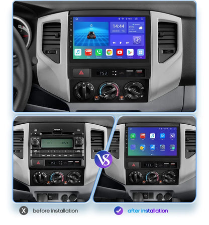 Android 12 DSP RDS Carplay 4G WIFI BT GPS Head Unit For Toyota Tacoma 2 HILUX 2005-2015 Car Radio Multimedia Video No DVD